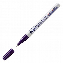 Маркер-краска 1мм фиолетовый нитро-основа металлический корпус Extra Fine Paint Marker MunHwa,EFPM-09