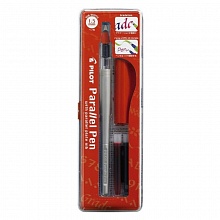 Ручка перьевая для каллиграфических работ 1,5мм 2 капсулы PILOT Parallel Pen FP3-15-SS
