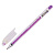 Ручка гелевая 0,8мм фиолетовый стержень CROWN Pastel, HJR-500P
