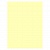 Бумага для офисной техники цветная А4  80г/м2  50л желтая пастель ЛОРОШ БЦ-П-Ж