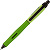 Ручка гелевая автоматическая 0,35мм синий стержень зеленый корпус STABILO Palette XF, 268/3-41-2