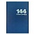 Книга учета 144л клетка синий бумвинил LAMARK, 18764