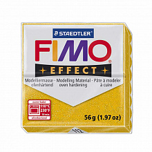 Пластика запекаемая  57г золотая Staedtler Fimo Effect, 8020-112