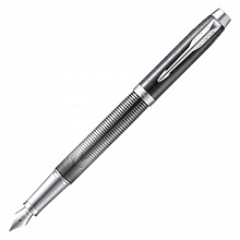 Ручка перьевая 0,8мм синие чернила PARKER IM SE Metallic Pursuit CT F 2074142