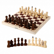 Шахматы деревянные парафинированные Орловская Ладья P-4