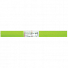 Бумага крепированная 50х250см зеленое яблоко 32гр/м2, WEROLA в рулоне 12061-110, Германия
