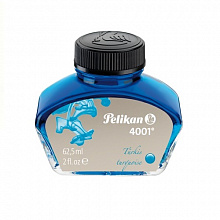 Чернила 62,5мл бирюзовые PELIKAN INK 4001 Turquoise PL329201