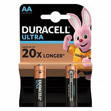 Элемент питания LR6 Duracell Ultra АА в блистере 2шт (цена за упак)