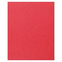 Подложка - картон тисненый А4 красный 230 г/м2 Lamirel Delta LA-78686