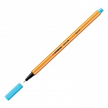 Ручка капиллярная 0,4мм небесная лазурь STABILO POINT 88, 88/57