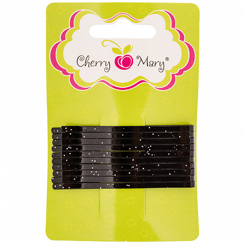 Заколка для волос Cherry Mary набор 10шт черные Z6006