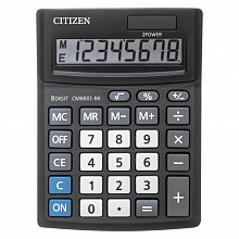 Калькулятор настольный  8 разрядов CITIZEN CMB-801-BK Businessline компактный
