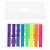 Закладки клейкие 45х6мм 8 цветов по 25л пластиковые TM Profit Проф-Пресс, ЗС-1875
