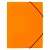Папка с резинкой пластик А4 оранжевая Expert Complete Prisma Neon, EC210400012