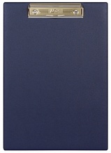Доска с зажимом А4 ПВХ синий ДПС, 2117-101