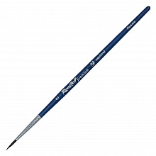 Кисть белка круглая № 2 короткая ручка Roubloff Premium ЖБ1-е02,04bБ