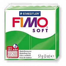 Пластика запекаемая  57г тропический зеленый Staedtler Fimo Soft, 8020-53