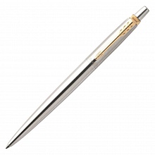 Ручка гелевая автоматическая 0,7мм черный стержень PARKER Jotter Core K694 Stainless Steel CT, 2020647