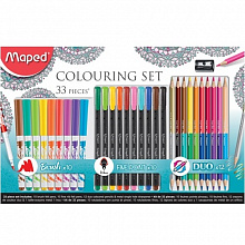 Набор для рисования  33 предмета MAPED Colouring Set 897417