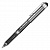 Ручка шариковая 0,7мм черный стержень масляная основа FlexOffice Hi Master FO-GELB03 