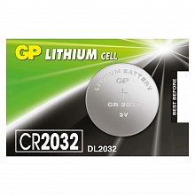Элемент питания CR2032 GP Lithium литиевая в блистере 1шт CR2032-7C5