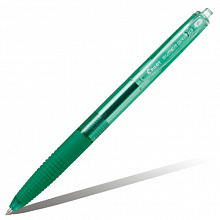 Ручка шариковая автоматическая 0,7мм зеленый стержень масляная основа PILOT Super Grip G, BPGG-8R-F