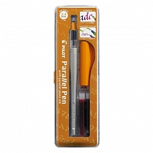 Ручка перьевая для каллиграфических работ 2,4мм капсулы PILOT Parallel Pen FP3-24-SS