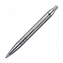 Ручка шариковая автоматическая 1мм синий стержень PARKER IM Premium K222 Shiny Chrome S0908660