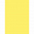 Бумага для офисной техники цветная А4  80г/м2 100л желтый медиум Крис Creative, БОpr-100жел