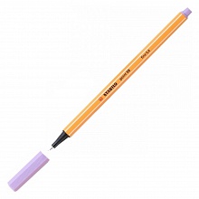 Ручка капиллярная 0,4мм светло-сиреневые чернила STABILO POINT 88, 88/59