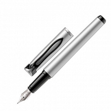 Ручка перьевая PELIKAN Stola 3 Silver Matt M синий 1мм 929760