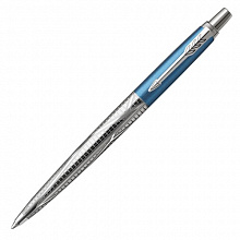 Ручка шариковая автоматическая 1мм синий стержень PARKER Jotter SE London Architecture Modern Blue M 202582