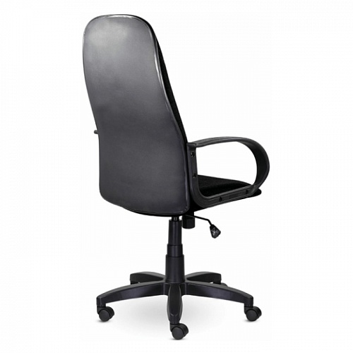 Кресло офисное BRABIX Praktik EX-279 ткань С/кожзам Z черное С-11, 532017