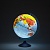 Глобус 32см Физико-политический рельефный с подсветкой от батареек Globen, Ве023200267