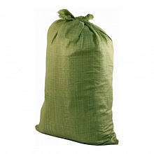 Пакет для строительного мусора 55смх95 полипропиленовый зеленый Komfi, STB008P