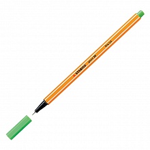 Ручка капиллярная 0,4мм цвет листвы STABILO POINT 88, 88/43