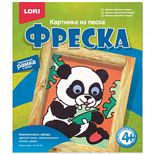 Фреска из песка "Крошка панда" Lori Кп-004