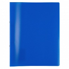 Папка на 2 кольца А4 пластик 25мм синяя Expert Complete Classic EC2110152