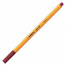 Ручка капиллярная 0,4мм пурпурные чернила STABILO POINT 88, 88/19