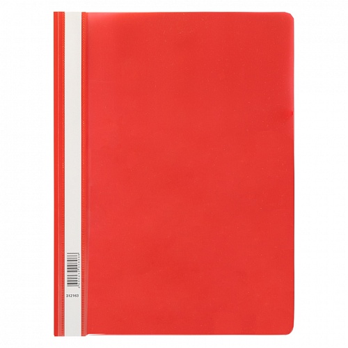 Скоросшиватель пластиковый А4 красный Expert Complete Classic, 312163