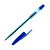 Ручка шариковая 1мм синий стержень СТАММ Офис ОФ999