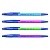 Набор шариковых ручек  4шт синий 0,7мм масляная основа R-301 Neon Stick&Grip Erich Krause 42023