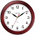 Часы настенные TROYKA бордовые 11162112
