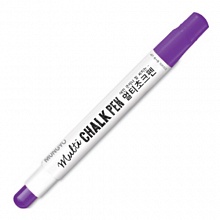 Маркер меловой  4-8мм фиолетовый круглый Chalk Pen MUNGYO, MGMBG12PP