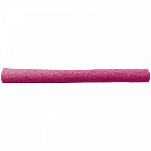Бумага крепированная 50х250см розовая, 160гр/м2, WEROLA в рулоне, 170509, Германия