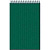 Блокнот А6  50л спираль клетка Темно-зеленый микровельвет Полином, 11с12-6/106351   
