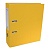 Регистратор  8см желтый съемный механизм LAMARK, AF0600-YL