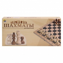 Шахматы деревянные 29х14,5х3смсм Рыжий кот, ИН-4132