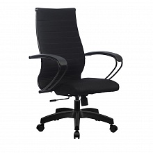 Кресло офисное МЕТТА Комплект 19 черное тканевое покрытие, пластик SK-2-BP