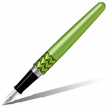 Ручка перьевая 1мм синие чернила светло-зеленый корпус PILOT MR Retro Pop M, FD-MR3-M (MB)